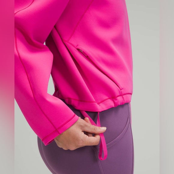 Lululemon AirWrap Pullover Hoodie in Sonic Pink Size 8 - Picture 5 of 8